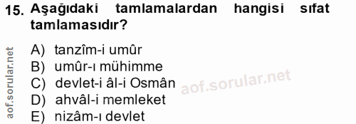 Soru 15