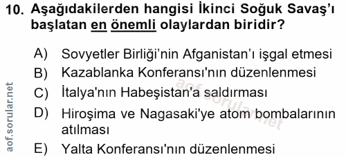 Soru 10
