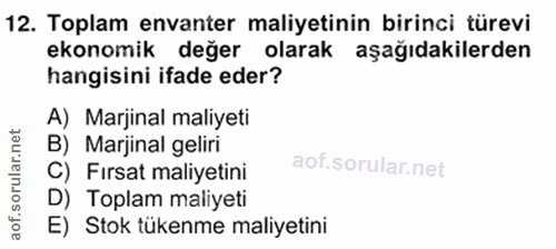 Soru 12