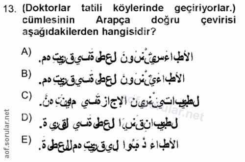 Soru 13