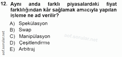 Soru 12