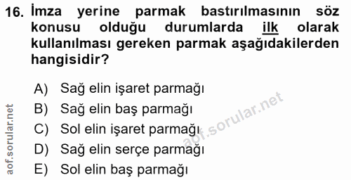 Soru 16