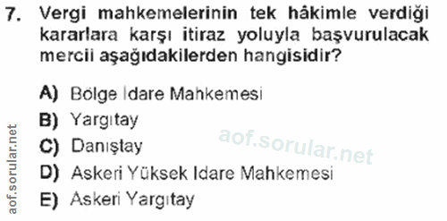 Soru 7