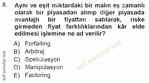 Soru 8