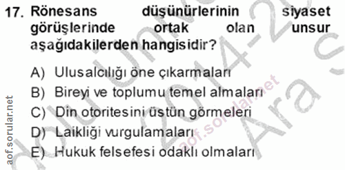 Soru 17