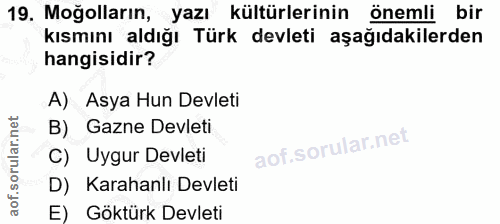 Soru 19