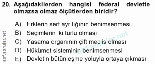 Soru 20