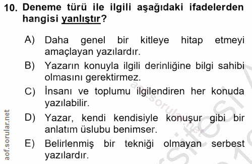 Soru 10