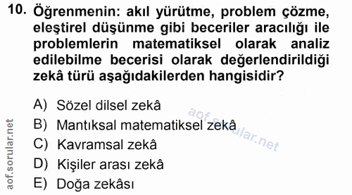 Soru 10