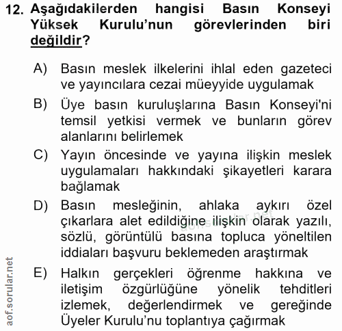 Soru 12
