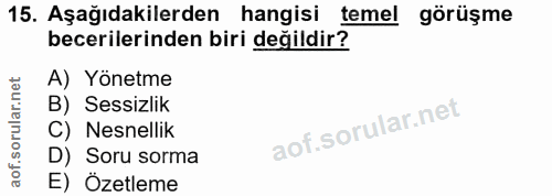 Soru 15