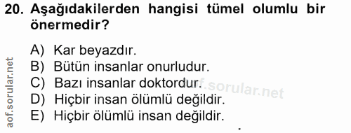Soru 20