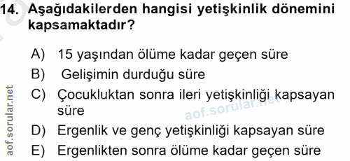 Soru 14
