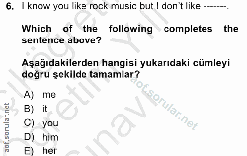 Soru 6
