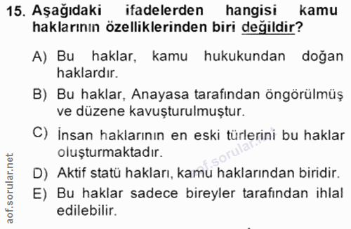 Soru 15