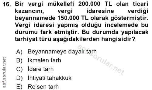 Soru 16