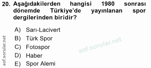 Soru 20