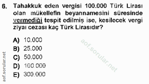 Soru 6