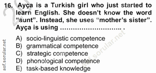 Soru 16