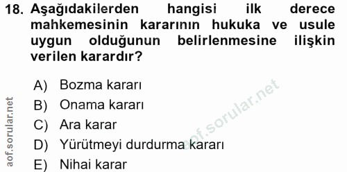 Soru 18