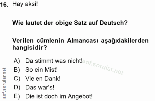 Soru 16