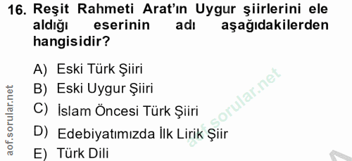 Soru 16