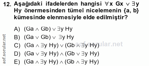 Soru 12