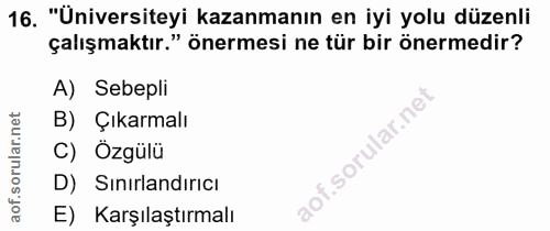 Soru 16