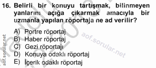 Soru 16