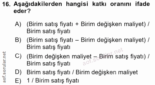 Soru 16