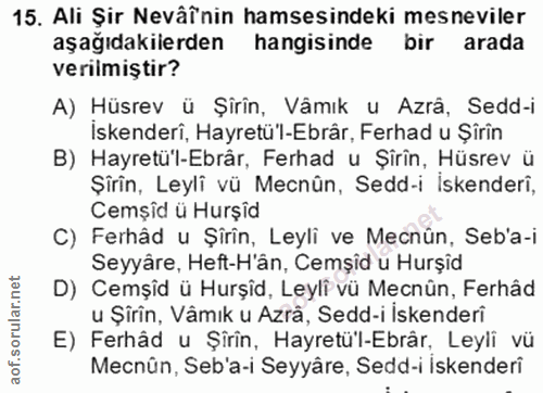 Soru 15
