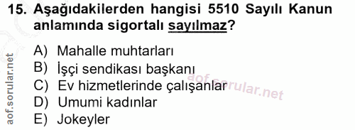 Soru 15