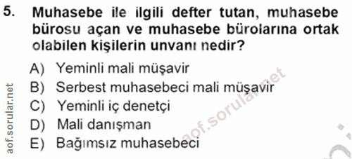 Soru 5
