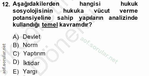 Soru 12
