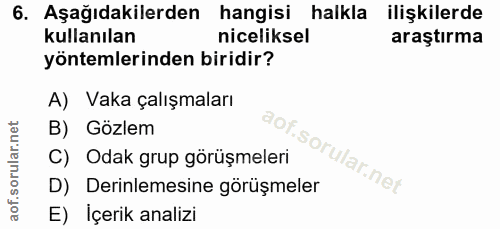 Soru 6