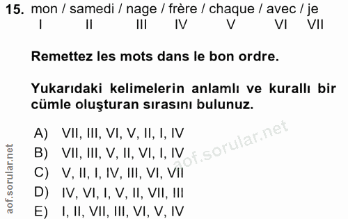 Soru 15