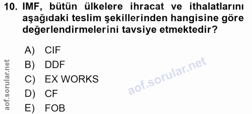 Soru 10