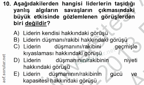 Soru 10