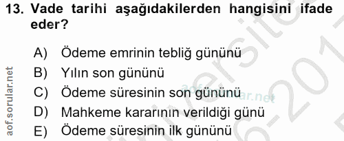 Soru 13