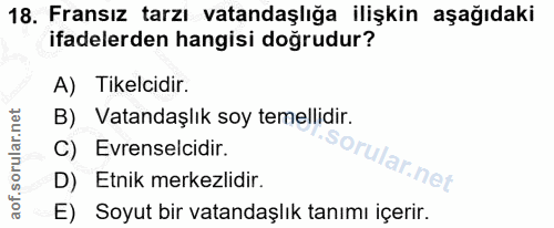 Soru 18
