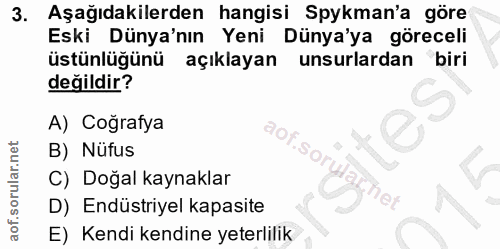 Soru 3