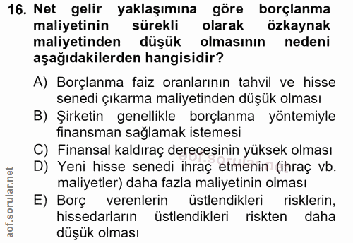 Soru 16