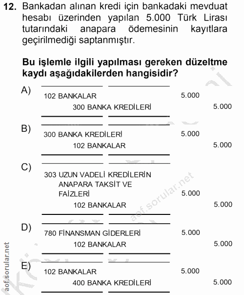 Soru 12