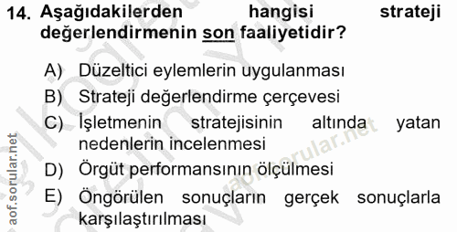 Soru 14