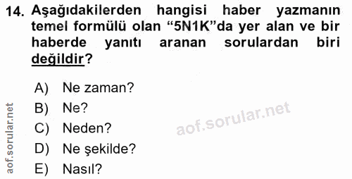 Soru 14