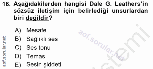 Soru 16