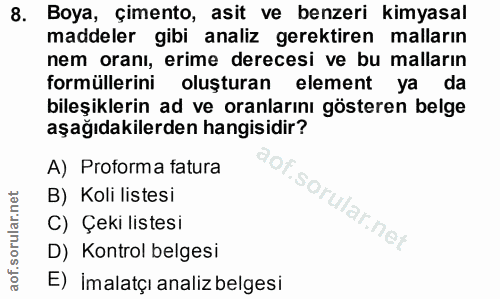 Soru 8
