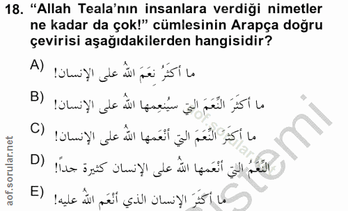 Soru 18