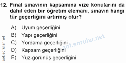 Soru 12