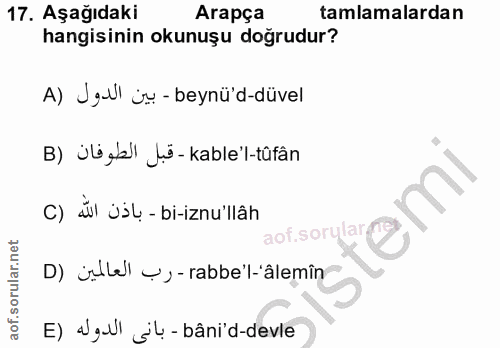 Soru 17